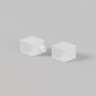 Заглушки для гибкого неона 17x12 мм 2 шт. (выход вверх/вниз)
