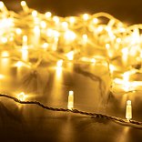 Светодиодная гирлянда ARD-STRING-CLASSIC-10000-WHITE-100LED-STD WARM (230V, 7W) (Ardecoled, IP65)