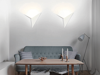 Светильник настенный GW TRIK белый, 4000K, GW-9103-3-WH-NW