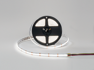 Светодиодная лента 4 в 1 COB, 840 LED/м, 18 Вт/м, 24В , IP20, Цвет: RGBNW, SWG-COB840-24-18-RGBNW