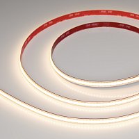 Светодиодная лента COB-X480-10mm 24V Warm3000 (10 W/m, IP20, 5m, FreeCut) (Arlight, Свободная резка)