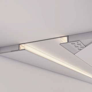 Профиль FANTOM-W75-DUAL-2000 WHITE (Arlight, Алюминий)