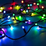 Светодиодная гирлянда ARD-STRING-CLASSIC-10000-BLACK-95LED-LIVE RGBW-DMX (24V, 10W) (Ardecoled, IP65)