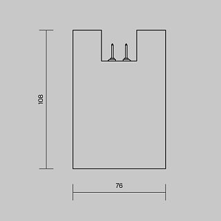 Уличный трековый светильник Alfa Elasity IP 3000K 16Вт 38° белый