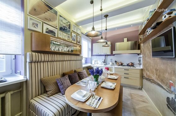 Освещение на кухне