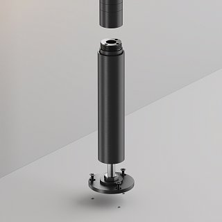 Основание для накладного монтажа системы Shelf с регулировкой по высоте