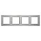 Рамка алюминиевая FRM-PRESTO-ALS-4-GR (Arlight, -)
