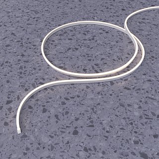 Гибкий неон 1206 24В 9,6Вт/м 3000K IP67 5м