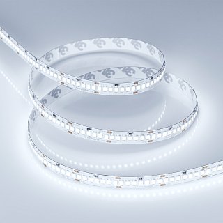 Светодиодная лента RT 2-5000 24V Cool 8K 10mm (2835, 252 LED/m, LUX) (Arlight, 10 Вт/м, IP20)