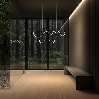 Подвесной светильник Tau 3000К 30Вт