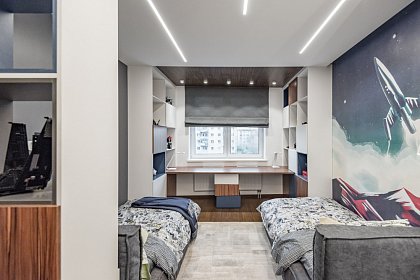 Космический свет в детской комнате г. Екатеринбург