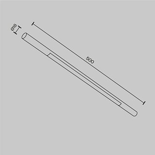 Светильник Basis для системы освещения Axity 3000/6000К 12Вт 120°