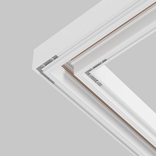 Комплект угловых плоских соединителейдля демпферного шинопровода , 4 шт