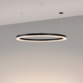 Светильник SP-DIAMOND-R650-36W Warm3000 (BK, 45 deg, 230V, TRIAC) (Arlight, IP20 Металл, 5 лет)