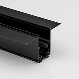 Шинопровод встраиваемый глубокий под шпаклевку, серия SY-LINK, Черный, IP20, SY-LINK-20T2-2.5-BL