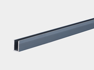 Алюминиевый крепёж 1 м для неоновой ленты 4×8 мм MNT-MBL0408-1000