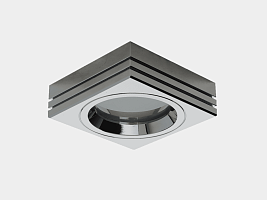 NC722-2-CH Встраиваемая рамка хром MR16  (WP-SQ-CH), NC722-2CH