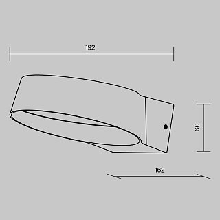 Настенный светильник (бра) Share 3000K 12Вт IP 54