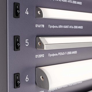 Стенд Профиль Накладной LUX-E9-1760x600mm (Arlight, -)