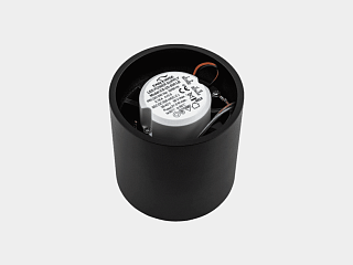 Светильник светодиодный потолочный накладной , серия GW, Черный, 20Вт, IP20, Теплый белый (3000К), GW-8701-20-BL-WW