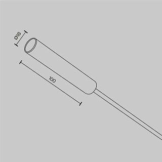 Заглушка с питанием для системы Axity
