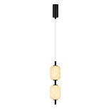 Светильник SP-CARAMELA-HANG-R120-7W Warm2700 (BK, 300 deg, 230V) (Arlight, IP20, Натуральный шелк, 3 года)
