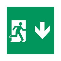 Пиктограмма EMGP-MARK-MA-DOWN (Человек, Вниз) (Arlight, Пластик)