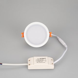 Светодиодная панель LTD-95SOL-10W Day White (Arlight, IP44 Пластик, 3 года)