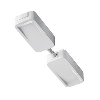 Коннектор питания прямой Radity встраиваемый белый