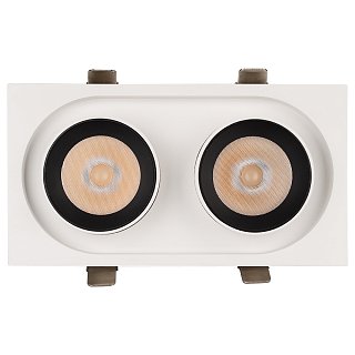 Светильник LGD-PULL-S100x200-2x10W White6000 (WH, 20 deg) (Arlight, IP20 Металл, 3 года)