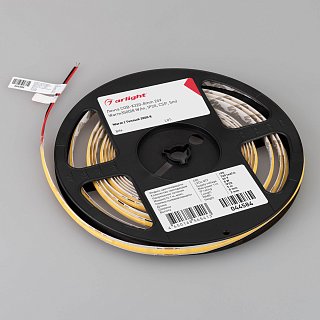 Светодиодная лента COB-X320-8mm 24V Warm3500 (8 W/m, IP20, 5m) (Arlight, -)