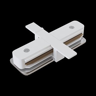 Коннектор прямой Unity встраиваемый белый