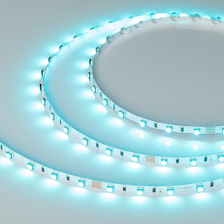 Светодиодная лента MINI-60-24V RGB 5mm (3535, 5m, LUX) (Arlight, 6 Вт/м, IP20)