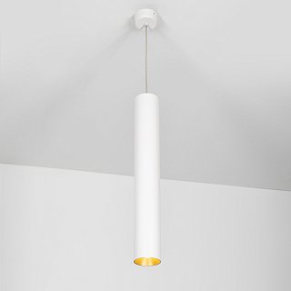 Светильник SP-POLO-HANG-LONG450-R65-8W Day4000 (WH-GD, 40 deg) (Arlight, IP20 Металл, 3 года)