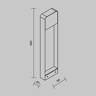 Ландшафтный светильник Porte 3000К 5Вт IP 54