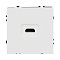 Механизм HDMI розетки SCT-NOBE-MHD1-SFPL-WH (Arlight, Белый кварц)