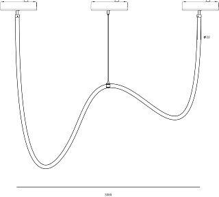 Светильник трековый SLIM, 48В 42W черный 2700-6000К, SL-SLIM-360BL-42-CCT