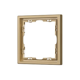 Рамка пластиковая FRM-NOBE-SFPL-1-GD (Arlight, -)