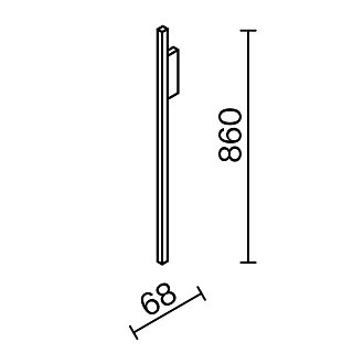 Настенный светильник (бра) Halo 3000-4000К 15Вт