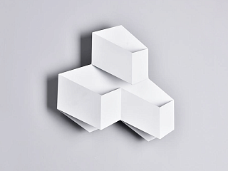 Светильник настенный GW PALMIRA белый, 9 Вт, 3000K, GW-1101-3-9-WH-WW