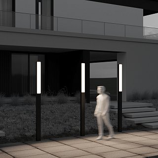 Садово-парковый светильник Blitz 3000К 40Вт IP 65