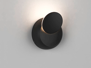 Светильник настенный GW MUN черный, GW-6100-5-BL-WW