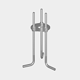 Закладная для опоры светильника D60, GW-TC-BASE-GR