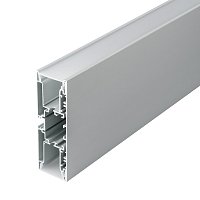 Профиль с экраном S2-WALL-X2-H128-2500 ANOD+OPAL (Arlight, Алюминий)