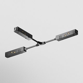 Коннектор питания Т-образный Gravity черный