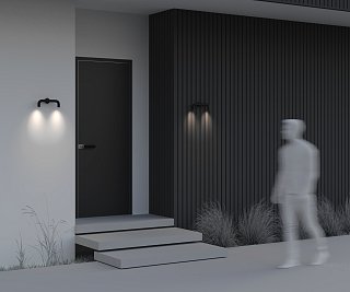 Настенный светильник (бра) Sleek 3000К 4Вт IP 65