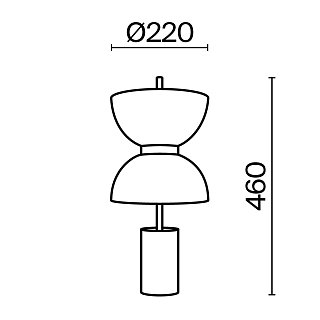 Настольный светильник Kyoto 3000K 11Вт