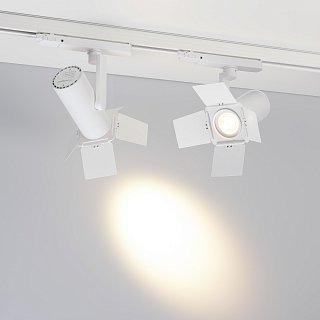 Шторки кашетирующие LGD-ARTIFACT-BARNDOOR-R65 (WH) (Arlight, Металл)