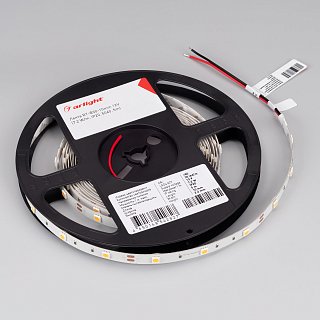 Светодиодная лента RT 2-5000 12V White6000 (5060, 150 LED, LUX) (Arlight, 7.2 Вт/м, IP20)