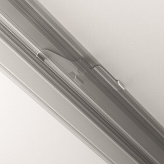 Фиксатор для накладного монтажа Exility белый, 2шт